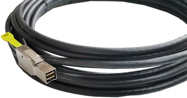 Alt view image 3 of 3 - Vszerda Mini SAS Cable, SFF-8644 to SFF-8644 Straight to Straight High-Speed Data Transfer for SAS/RAID Controllers, Backplanes, and Servers, 17FT