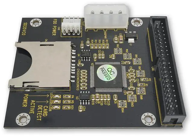 Alt view image 6 of 6 - Vszerda SD SDHC Memory Card to 3.5" 40 Pin IDE Hard Disk Drive Adapter Secure Digital Converter