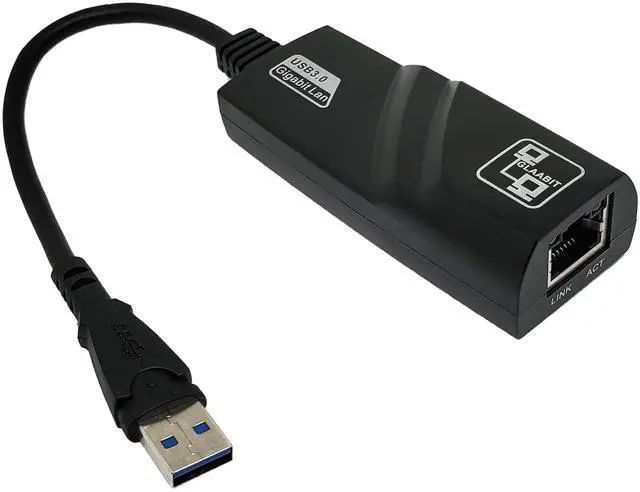 Main image of Vszerda USB 3.0 Type A Port to 1 Gigabit (1000 Mbps) RJ45 Ethernet LAN Network Adapter