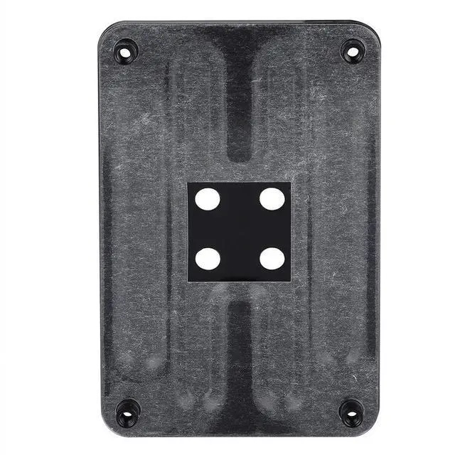 Alt view image 3 of 7 - Vszerda Metal AM4 CPU Heatsink Bracket Backplate, CPU Radiator Base Holder Mounting Backplane for AM4