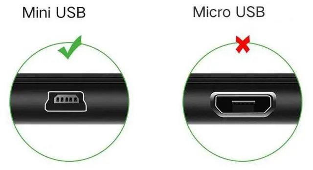 Alt view image 5 of 7 - Vszerda 1.64feet mini USB Right Angle USB A Male to Mini USB B 5Pin Male Charging Cable Adapter Left Angle Data Charge Sync Cable Mini USB Cable - A to Mini B (Left Angle(0.5m/1.64Feet))