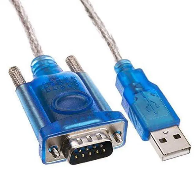 Alt view image 3 of 6 - Vszerda New USB 2.0 to RS232 COM Port 9 Pin Serial DB25 DB9 Adapter Cable Converter