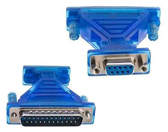 Alt view image 4 of 6 - Vszerda New USB 2.0 to RS232 COM Port 9 Pin Serial DB25 DB9 Adapter Cable Converter