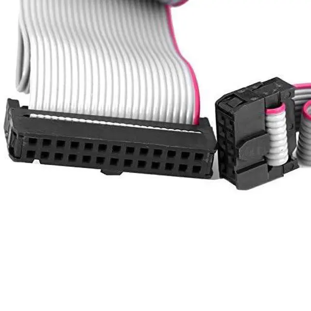 Alt view image 6 of 6 - Vszerda Motherboard DB25 Com Port Serial Parallel Header Cable Bracket Connection