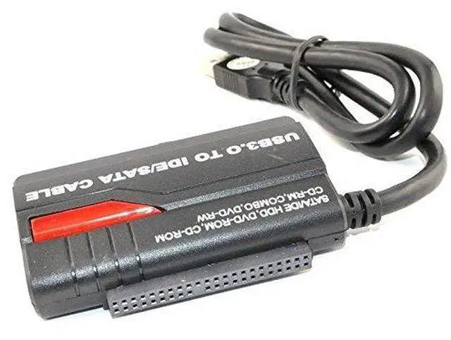 Alt view image 7 of 7 - Vszerda USB 3.0 to IDE SATA Cable Converter with Power Adapter High Speed