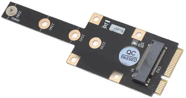 Alt view image 3 of 7 - Vszerda Generic Mini PCIE to M.2 M Key Adapter, M.2 NGFF Nvme SSD Adapter for 2230/2242/2260/2280 SSDs, Generickm7z2cp3ex