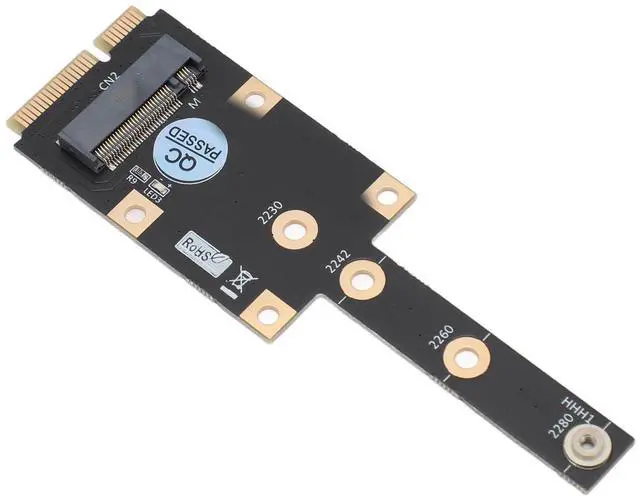 Alt view image 5 of 7 - Vszerda Generic Mini PCIE to M.2 M Key Adapter, M.2 NGFF Nvme SSD Adapter for 2230/2242/2260/2280 SSDs, Generickm7z2cp3ex