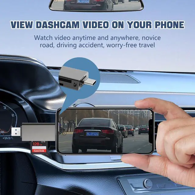 Alt view image 7 of 7 - Vszerda Micro SD Card Reader 2 in 1 Micro to C OTG Adapter Portable Memory Card Reader for SD TF SDXC SDHC MMC RS-MMC Micro SD Micro SDXC Micro SDHC Card and UHS-I Cards