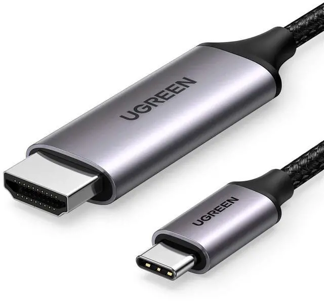 Main image of UGREEN USB C to HDMI Cable (4K@60Hz) 10FT, Type C to HDMI Adapter Thunderbolt 4/3 to HDMI for Home Office Compatible with iPhone 17 Pro Max, MacBook Pro Air iPad Pro, XPS, Galaxy S25, Steam Deck