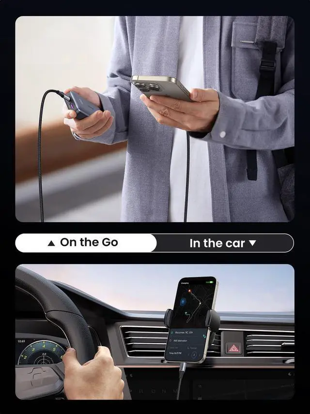 Alt view image 7 of 7 - UGREEN 240W USB C to USB C Cable, Fast Charging USB C Cable for iPhone 17 Pro Max/16, Samsung Galaxy S25/S24, MacBook Pro/Air, iPad Pro/Air/Mini, Dell XPS, 3.3FT