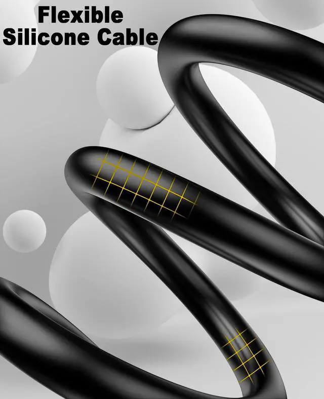 Alt view image 7 of 7 - Vszerda Ultra Thin Short HDMI 2.1 Cable 1ft, Flexible Slim Soft Silicone 8K HDMI Male to Male Cable, 48Gbps, 8K@60Hz Compatible for PS5, Monitor, PC and More