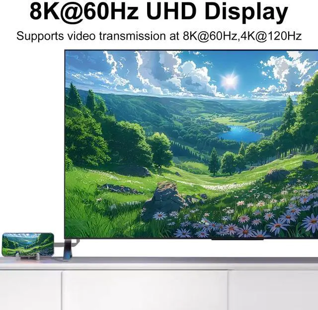 Alt view image 5 of 7 - Vszerda Short USB C Cable Keychain, 240W 5A Charging USB C Keychain Cable, 80Gbps Data Transfer, 8K 60Hz Video Display for iPhone 16 15, Laptop, External SSD, in Grey 13cm