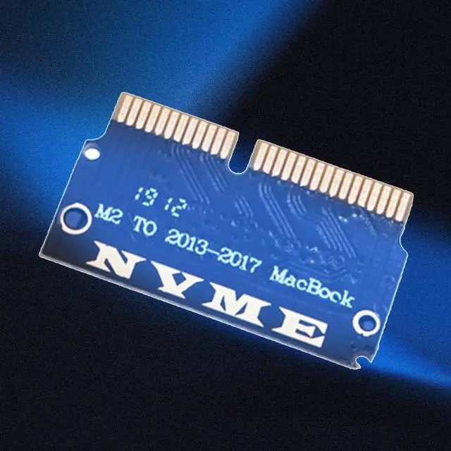 Alt view image 7 of 7 - Vszerda M.2 NVME to SSD Adapter Card PCIE M.2 NVME SSD Converter Card for 2013 2014 2015 A1502 A1465 A1466 A1398 Laptops