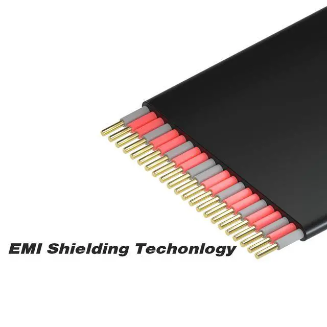 Alt view image 5 of 6 - Vszerda PCIe X1 4.0 Riser Cable,PCI-Express 1X Male to Female Extension Cable PCI-e Extender Adapter(5CM/1.97inch)