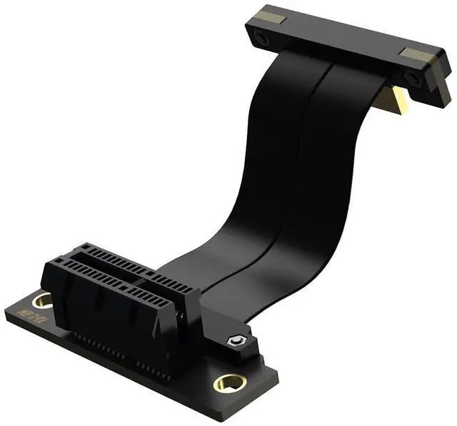 Main image of Vszerda PCIe X1 4.0 Riser Cable,PCI-Express 1X Male to Female Extension Cable PCI-e Extender Adapter(5CM/1.97inch)
