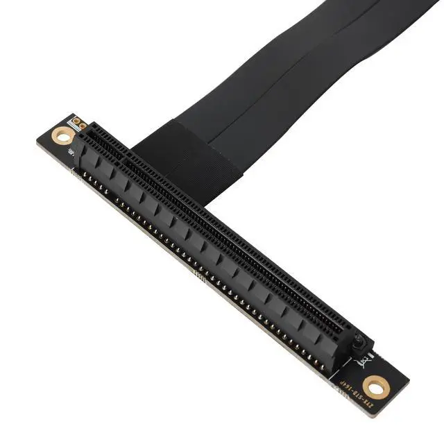 Alt view image 2 of 6 - Vszerda PCI-E 3.0 4X to 16X PCI-e Extension Cable to Graphics Card Riser Adapter 5.9inch