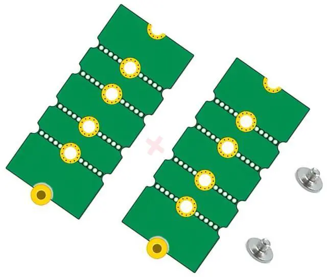 Main image of Vszerda M2 NVME M.2 Extended Adapter Card Transfer 2230 2242 2260 2280 Change to Long Size SSD