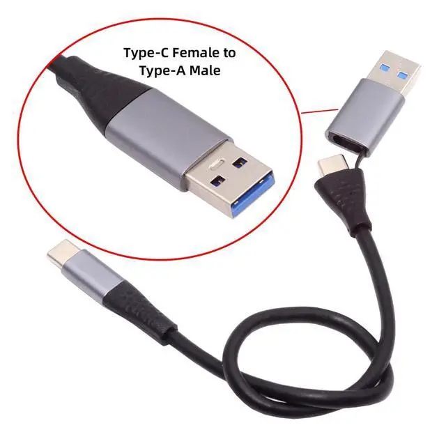 Alt view image 7 of 7 - Vszerda USB3.1 Type-C USB3.0 to CF Express Type-A & Type-B Extension Card Reader CFE CFA R5 Z6 Z7 CFB Memory Card