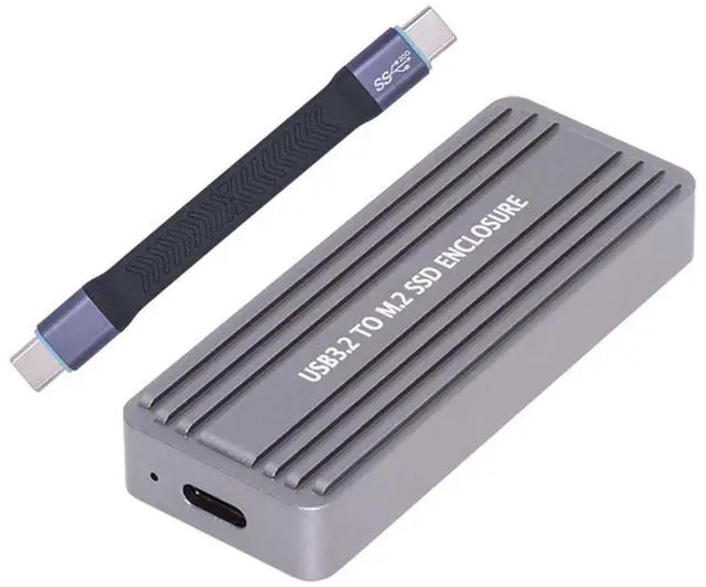 Main image of Vszerda 20Gbps Type-C USB3.2 USB4 to NVME M-Key M.2 SATA SSD PCBA Enclosure 2242/2230mm Adapter RTL9220 Chipset