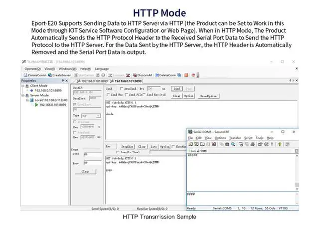 Alt view image 6 of 7 - Vszerda 5/10PCS Eport-E20 Network Server Port FreeRTOS TTL Serial to Ethernet Embedded Module DHCP 3.3V DHCP TCP IP Telnet Converter MCU (5pcs)
