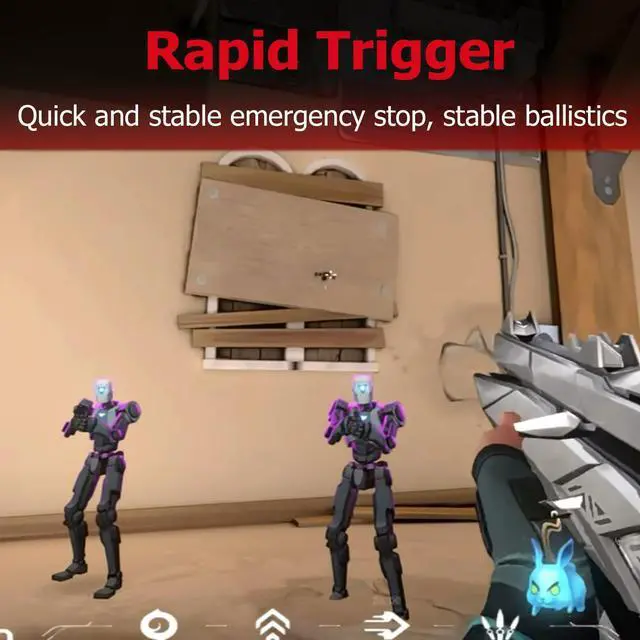 Alt view image 3 of 7 - Vszerda x FGG MADLIONS MAD 60 HE RGB 60% Wired Magnetic Switch Gaming Keyboard with Adjustable Actuation, 8000 Hz Polling Rate, Rapid Trigger Mode, Hall Effect Switches, for PC/Mac, White