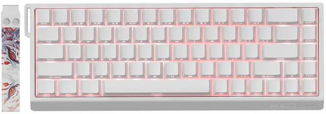 Main image of Vszerda x FGG MADLIONS MAD 68 HE RGB 60% Wired Magnetic Switch Gaming Keyboard with Adjustable Actuation, 8000 Hz Polling Rate, Rapid Trigger Mode, Hall Effect Switches, for PC/Mac, White