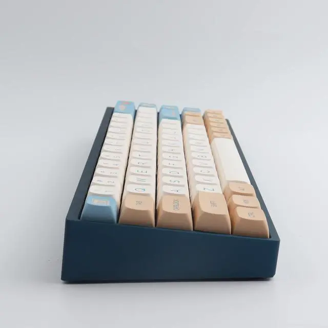 Alt view image 4 of 7 - Vszerda PBT Keycaps 138 Keys Soy Milk Keycap Dye-Sublimation Cute Keycaps XDA Profile Custom Keycap Set for Mac Windows PC Mechanical Keyboards