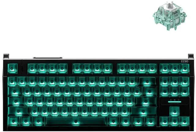 Main image of Vszerda EZ80 RS Magnetic Switch Hall Effect Gaming Keyboard (Magnetic Jade Pro)