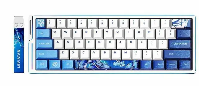 Main image of Vszerda Edge 60/63 HE Ultimate Gaming Keyboard, Wolves Esports x Leviatan Collaboration, CNC Aluminum, 8K Polling, 0.0013.3 mm Adjustable Actuation, RGB Magnetic Switches (LEV 60 TTC RGB Magneto)