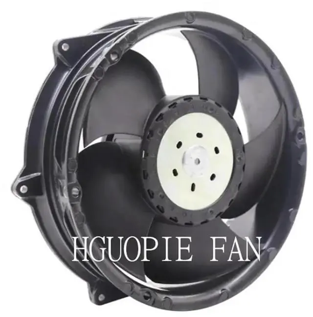 Alt view image 4 of 5 - Vszerda Ebmpapst 6314H DC Axial Cooling Fan 172×172×51mm 24V 1.25A 30W 2-Wire High Airflow Industrial Cabinet Fan