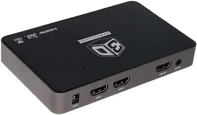 Alt view image 4 of 5 - Vszerda 2D to 3D HDMI Video Converter, Convert Left/Right & Up/Down Format to 3D, Compatible with Projector & Blu-Ray Player, US Power Plug