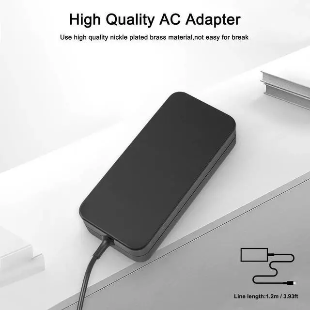 Alt view image 7 of 7 - Vszerda 230W 240W USB Tip Laptop Charger 20V 11.5A/12A Power Cord Adapter, Replacement for MSI GE76 GE66 Raider GP76 GP66 Leopard Gaming Laptops