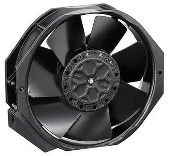 Alt view image 4 of 4 - Vszerda New AC Axial Cooling Fan Compatible with W2E142-BB01-01 7056ES, 230V 27/28W 172×150×38mm Industrial Metal Fan