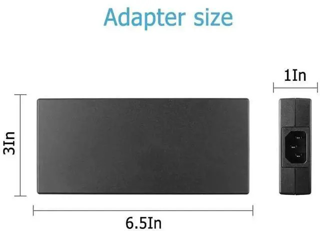 Alt view image 2 of 7 - Vszerda 240W 20V 12A AC Charger Replacement PN A20-240P2A S93-0409420-C54 4.5×3.0mm Tip for MSI Katana GF66 MS-1583, Pulse GL66 MS-1581 MS-1582, GL76 MS-17L3, Stealth GS66 12UGS 12UH Gaming Laptops