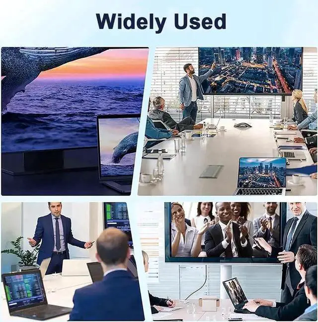 Alt view image 3 of 7 - Vszerda Wireless HDMI KVM Extender Transmitter Receiver Kit, 200M/656FT Range, 4K & 1080P, Plug & Play for Laptop, PS5, Camera, Projector