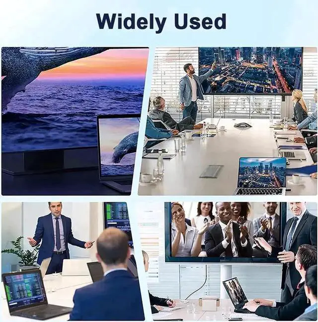 Alt view image 4 of 7 - Vszerda 5.8G Wireless HDMI Extender Transmitter Receiver Kit, 1080P with KVM, IR Remote & HDMI Loop Out, Up to 656FT Range for DSLR, Laptops, Church & Office