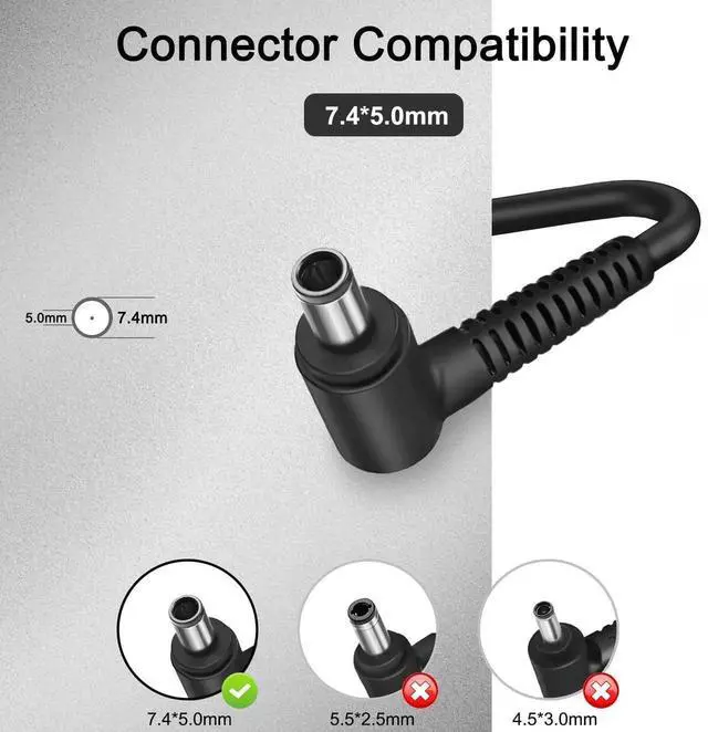 Alt view image 4 of 7 - Vszerda 20V 14A 280W Gaming Laptop Charger AC Adapter Compatible with MSI GE75 GE65 GE63 GL65 GP75 GP65, OEM 957-17E21P-101 A18-280P1A A280A003P ADP-280BB B