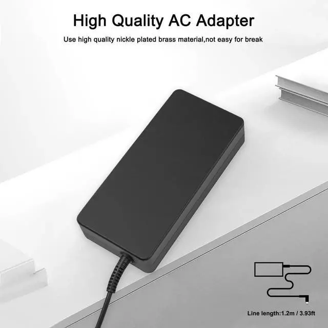 Alt view image 2 of 7 - Vszerda 20V 14A 280W Gaming Laptop Charger AC Adapter Compatible with MSI GE75 GE65 GE63 GL65 GP75 GP65, OEM 957-17E21P-101 A18-280P1A A280A003P ADP-280BB B