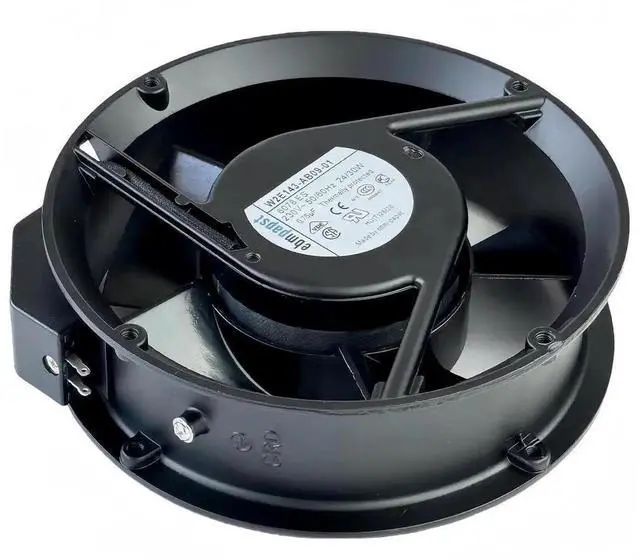 Alt view image 3 of 7 - Vszerda EBM PAPST W2E143-AB09-01 Industrial Axial Cooling Fan, 172x172x51mm 230V 24/30W High Temperature Resistant Cabinet Fan, Replacement Model 6078ES