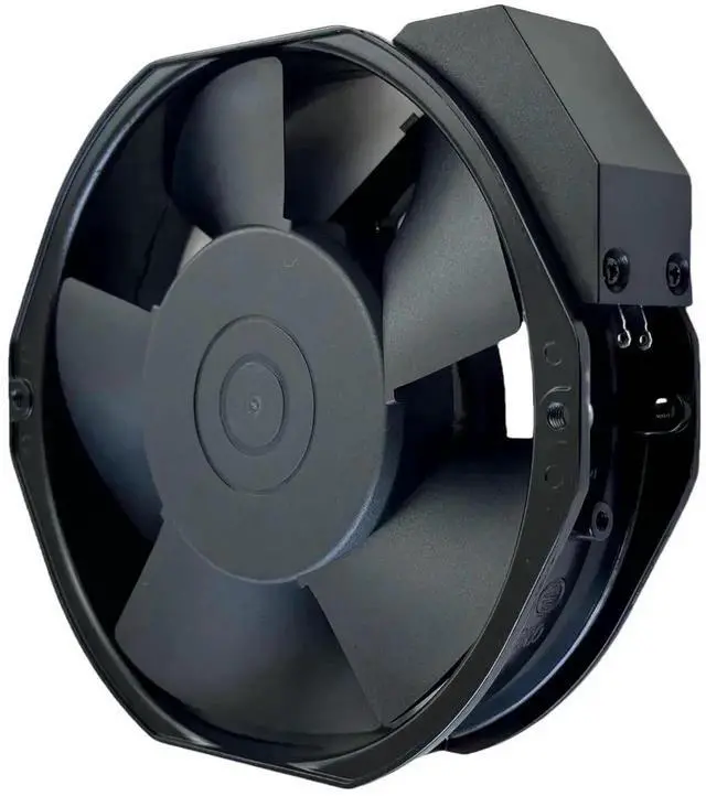 Alt view image 2 of 7 - Vszerda ebm-papst W2E142-BB01-01 7056ES Replacement Cooling Fan, 230V 27/28W 172×150×38mm High Temp Resistant Metal Axial Fan