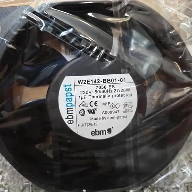 Alt view image 2 of 2 - Vszerda Brand New AC Axial Industrial Cooling Fan Compatible with Ebmpapst W2E142-BB01-01 7056ES, 230V 172×150×38mm