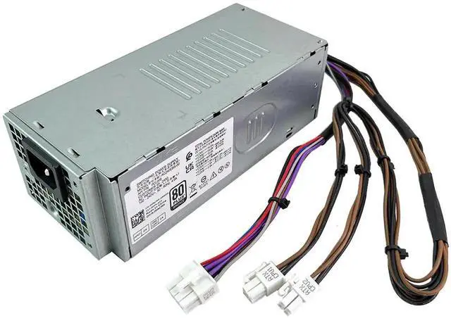 Main image of 240W Power Supply AC240EBS-00 Replacement PSU Compatible with Dell Optiplex 3000MT 5000MT 7000MT Vostro 3710 3910 T3660, Replaces L240EBS-00 H240EBS-00 D240EBS-00 FHRVJ KK2Y8 H0GX2 865N6, 8+4+4 Pin Co
