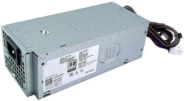 Alt view image 3 of 7 - 300W MT Replacement Power Supply D300EPS-00 with 8pin+4pin+4pin Connector Compatible with Dell Optiplex 3000MT 5000MT 7000MT, Vostro 3710 3910 T3660, XPS 8950, H300EPS-00 AC300EPS-01, P/N 3XY3J 6R2MV