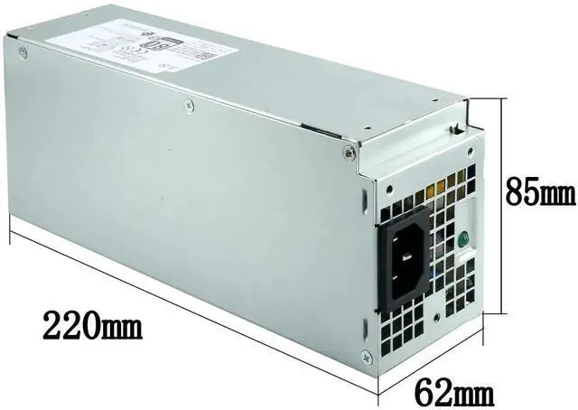 Alt view image 4 of 6 - Vszerda 500W D500EPM-00 Replacement Power Supply for Dell Optiplex 3050MT 7060MT 7070MT 7080MT G5-5090 XPS 8940 MT, Fits OEM PN 4FWF7 Y7R0X 5K7J8 H500EPM-00 H460EBM-00