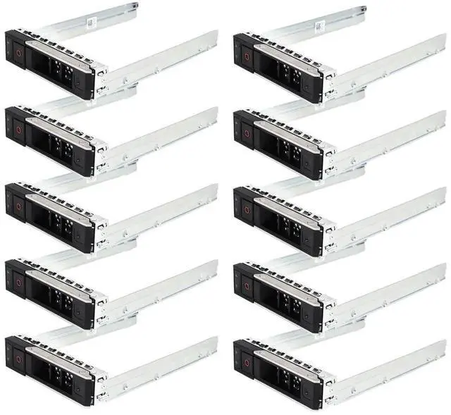 Main image of Vszerda 10 Pack 3.5 Inch HDD SSD Hard Drive Tray Caddy X7K8W 0X7K8W, Hot Swap Carrier Compatible with Dell PowerEdge 14G/15G/16G Servers