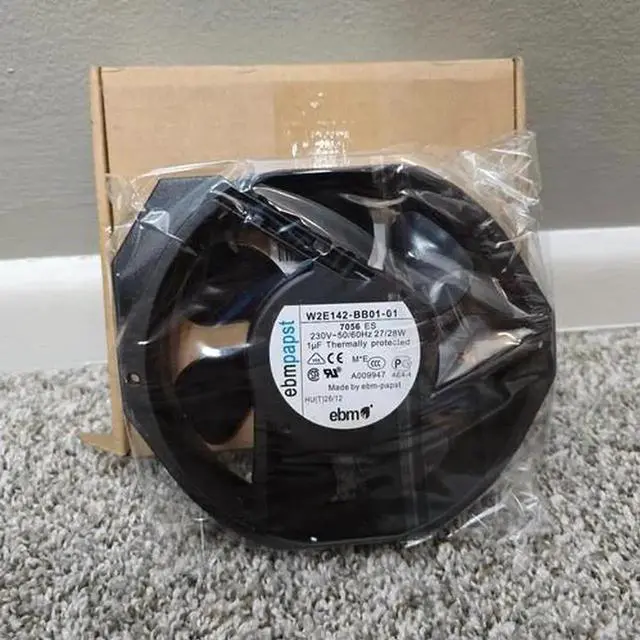 Main image of Vszerda New AC Axial Cooling Fan Replacement for Ebmpapst W2E142-BB01-01 7056ES, 230V 172×150×38mm Compact Industrial Fan