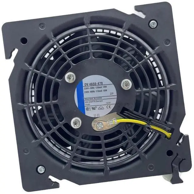 Main image of Vszerda New Ebmpapst DV4650-470 AC Axial Cooling Fan 120×120×38mm 230V 110/120mA 18/19W 50/60Hz Industrial Cabinet Fan