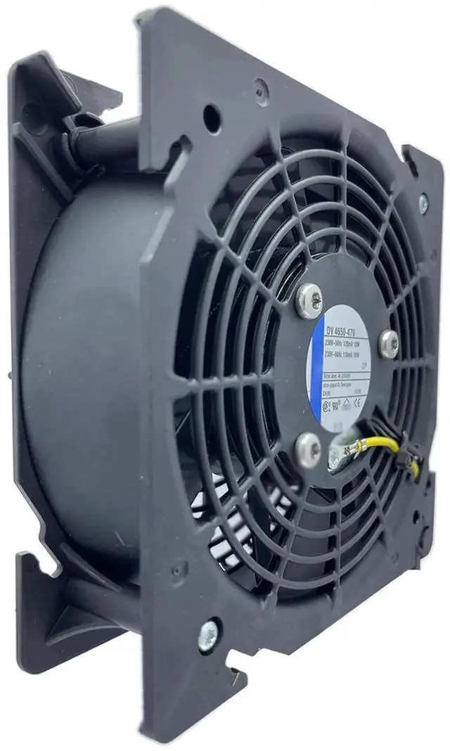 Alt view image 7 of 7 - Vszerda New Ebmpapst DV4650-470 AC Axial Cooling Fan 120×120×38mm 230V 110/120mA 18/19W 50/60Hz Industrial Cabinet Fan
