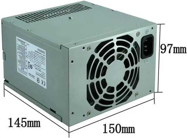 Alt view image 4 of 6 - 320W Power Supply 503377-001 Replacement PSU Compatible with HP Pro MT 6000 6005 6200 6300 8000 8200 Z200 Micro Tower, Replaces 503378-001 702306-002 702454-001 508154-001 611483-001 613746-001 611484