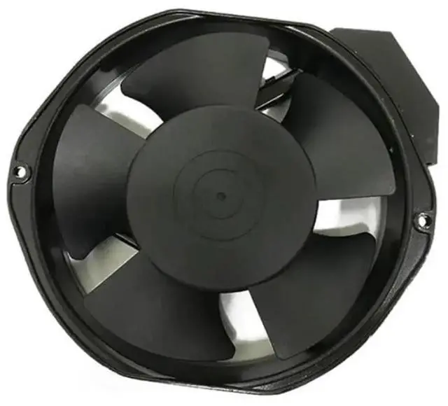 Alt view image 4 of 4 - Vszerda NMB-MAT 5915PC-12T-B30-A00 172×150×38mm Aluminum Frame Axial Fan AC115V 35/32W 50/60Hz Industrial Cabinet Cooling Fan